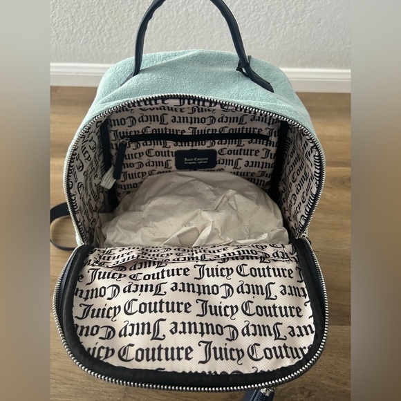 Juicy Couture Mint Backpack w/ Heart Coin Pouch, Exclusive- NWT - Picture 10 of 14